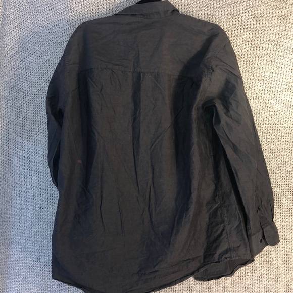 Murano Grey Casual Button Down Shirt! (M) - Picture 4 of 4